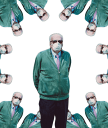 Image: Leopold Lippens on Knokke in lockdown